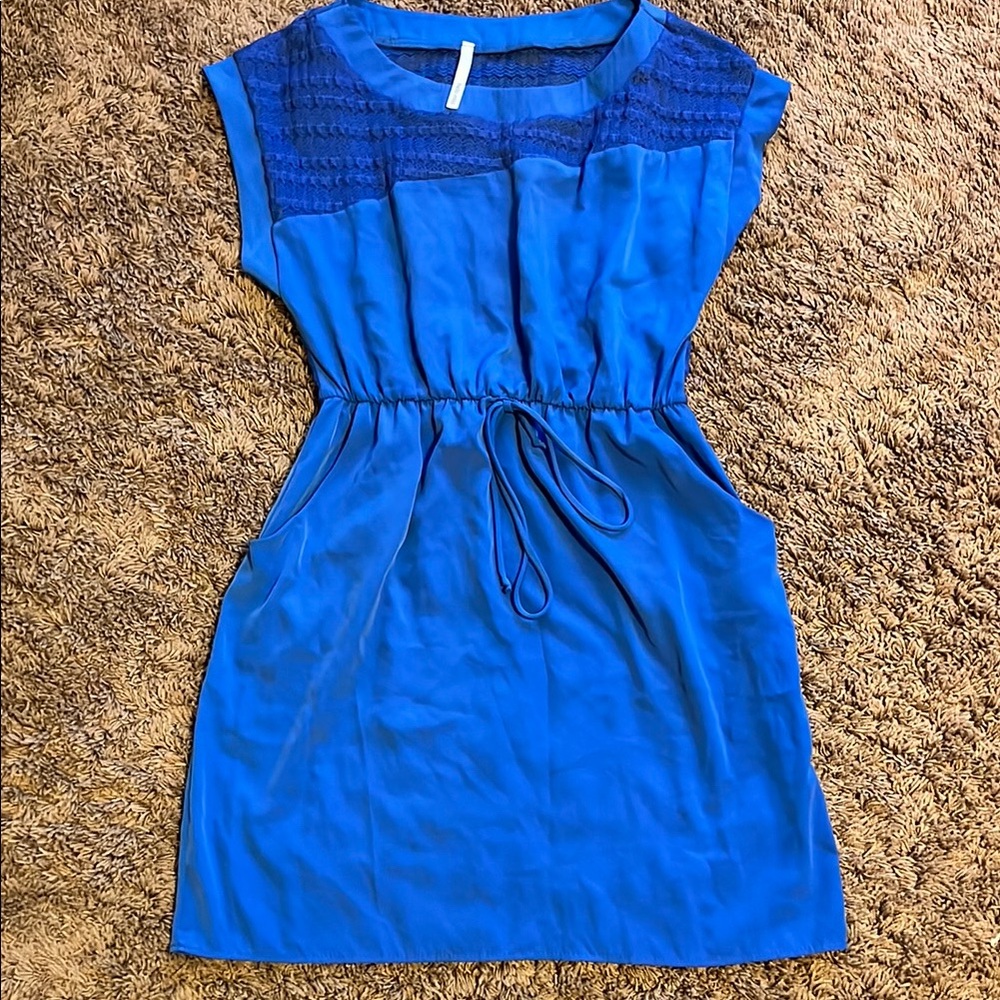Summer blue dress